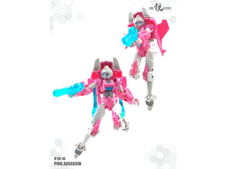 パリコレクション Pink IF-EX16 Assassin Homage Arcee Pre-orders and Images その他